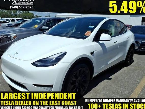 TESLA MODEL Y 2023 7SAYGDEE2PF594289 image